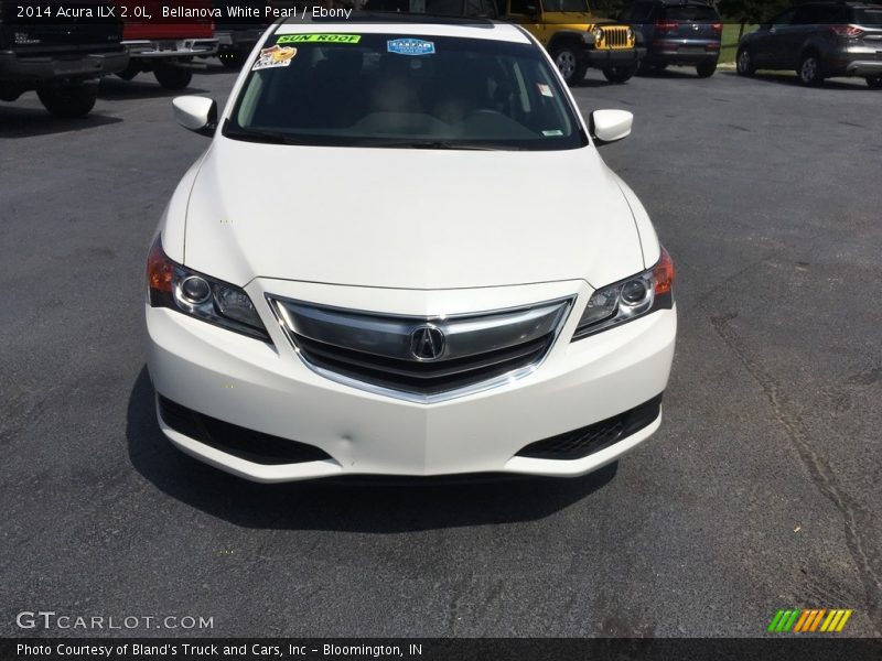 Bellanova White Pearl / Ebony 2014 Acura ILX 2.0L