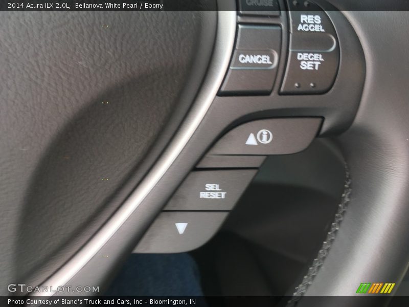 Bellanova White Pearl / Ebony 2014 Acura ILX 2.0L