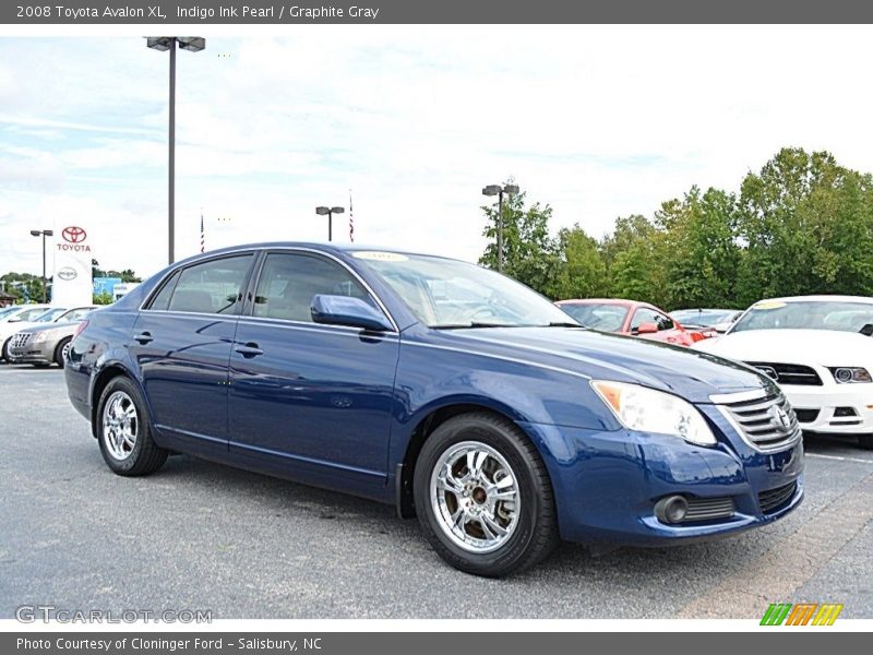 Indigo Ink Pearl / Graphite Gray 2008 Toyota Avalon XL