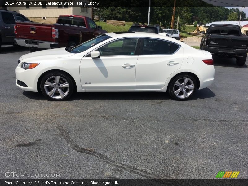 Bellanova White Pearl / Ebony 2014 Acura ILX 2.0L