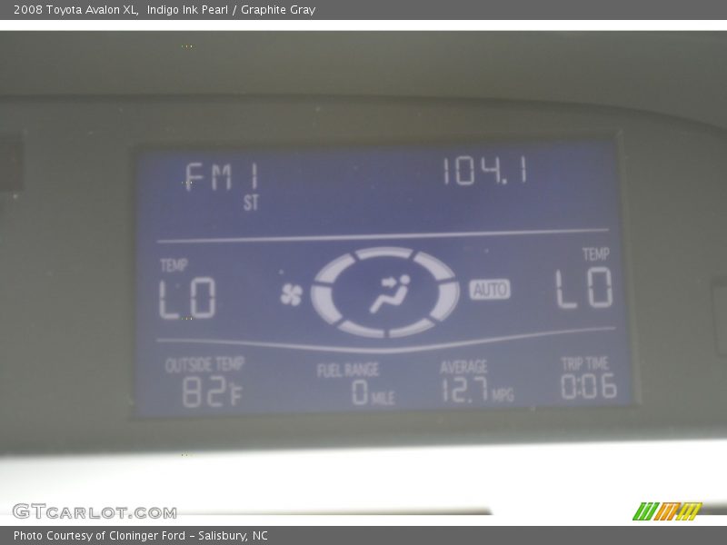 Indigo Ink Pearl / Graphite Gray 2008 Toyota Avalon XL