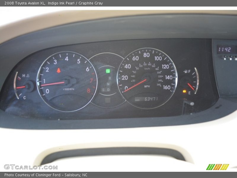 Indigo Ink Pearl / Graphite Gray 2008 Toyota Avalon XL