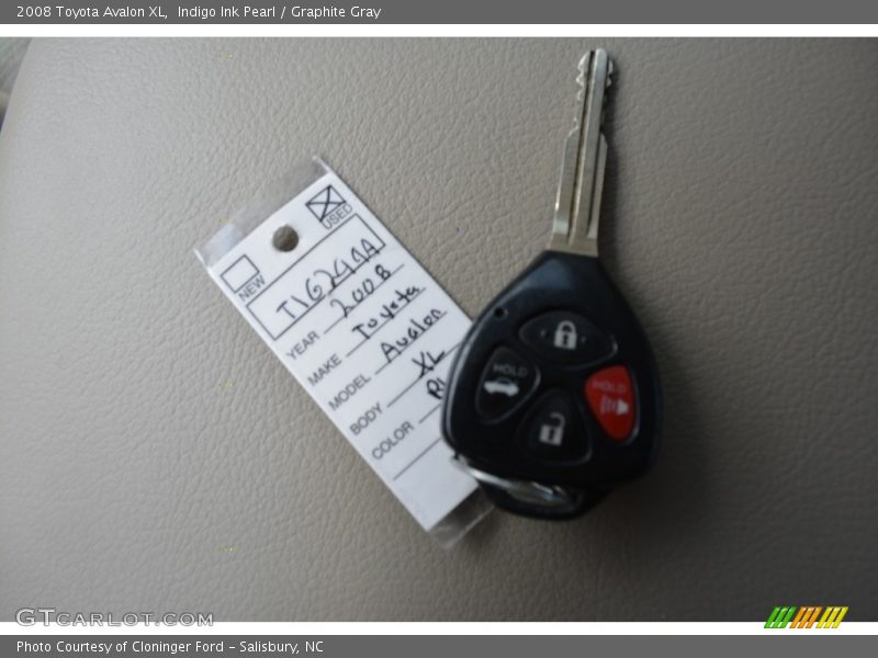 Indigo Ink Pearl / Graphite Gray 2008 Toyota Avalon XL
