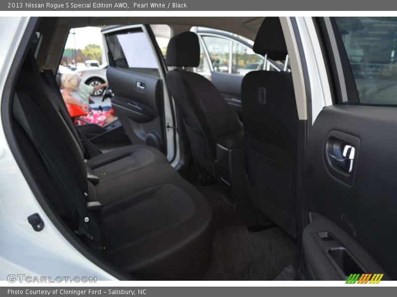 Pearl White / Black 2013 Nissan Rogue S Special Edition AWD