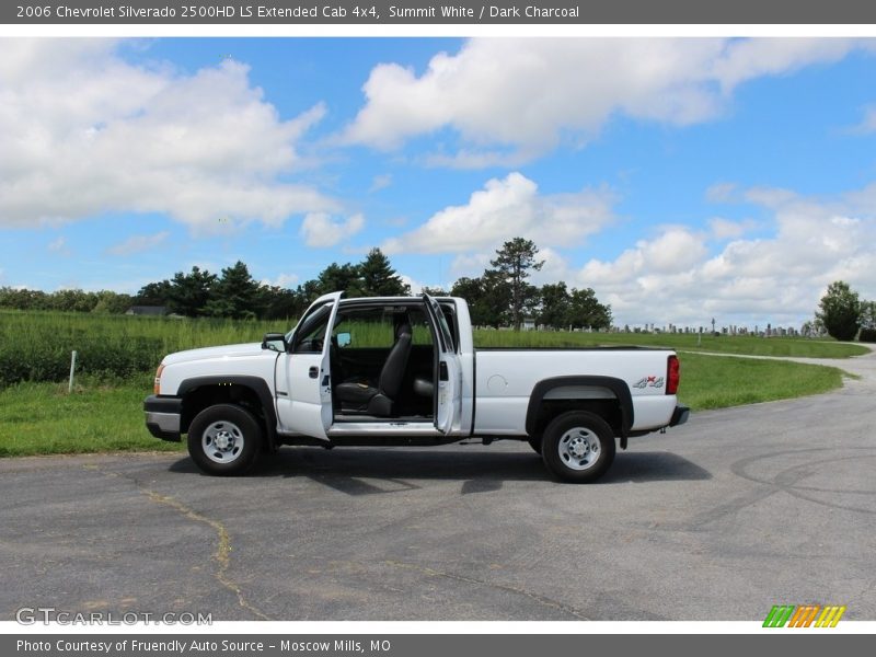 Summit White / Dark Charcoal 2006 Chevrolet Silverado 2500HD LS Extended Cab 4x4