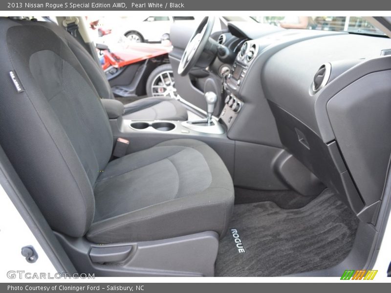 Pearl White / Black 2013 Nissan Rogue S Special Edition AWD