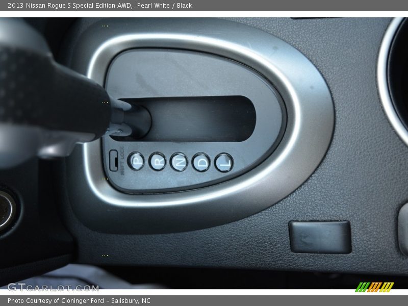 Pearl White / Black 2013 Nissan Rogue S Special Edition AWD