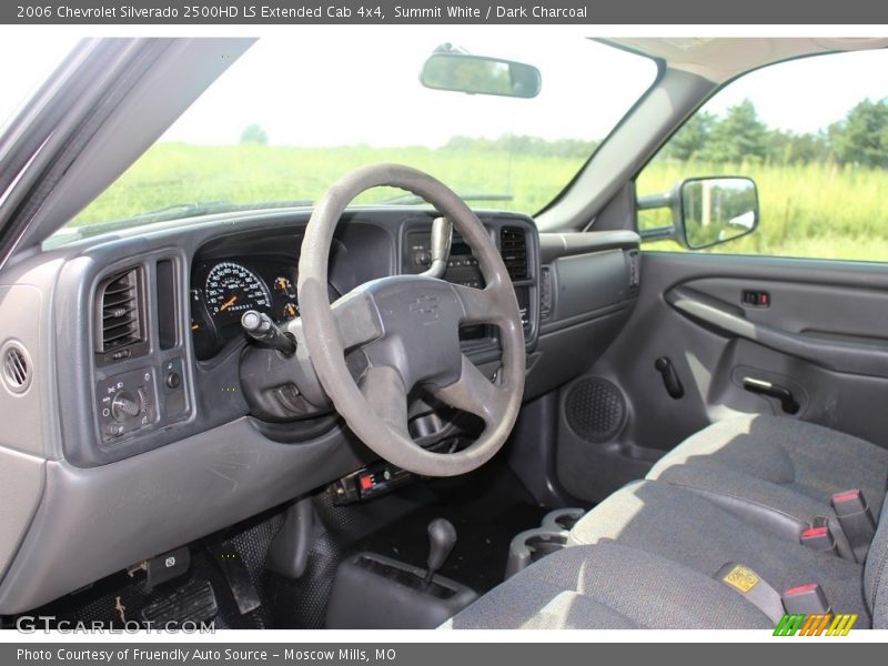 Summit White / Dark Charcoal 2006 Chevrolet Silverado 2500HD LS Extended Cab 4x4