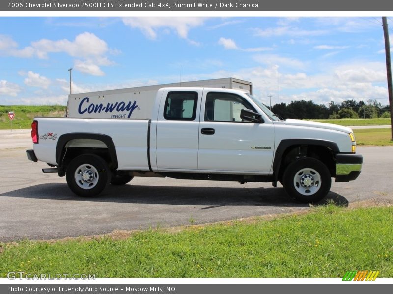 Summit White / Dark Charcoal 2006 Chevrolet Silverado 2500HD LS Extended Cab 4x4