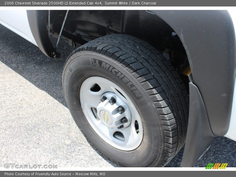 Summit White / Dark Charcoal 2006 Chevrolet Silverado 2500HD LS Extended Cab 4x4