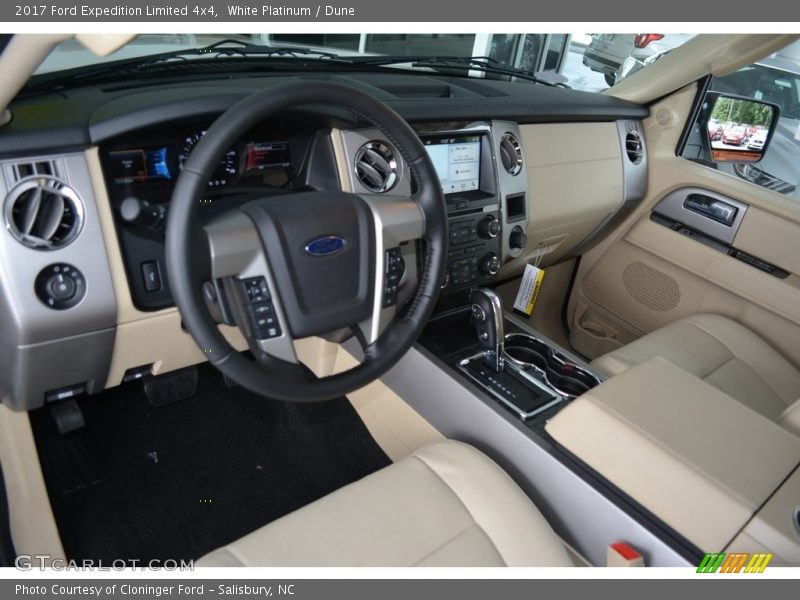 White Platinum / Dune 2017 Ford Expedition Limited 4x4