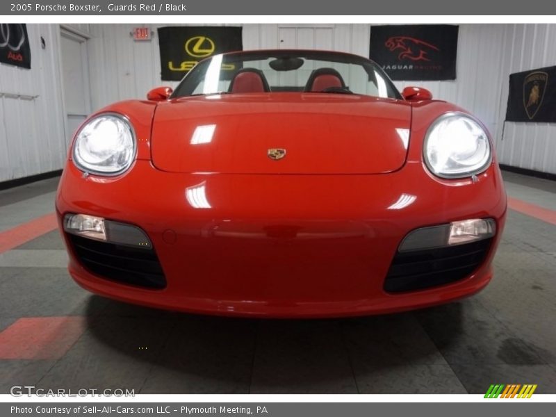 Guards Red / Black 2005 Porsche Boxster