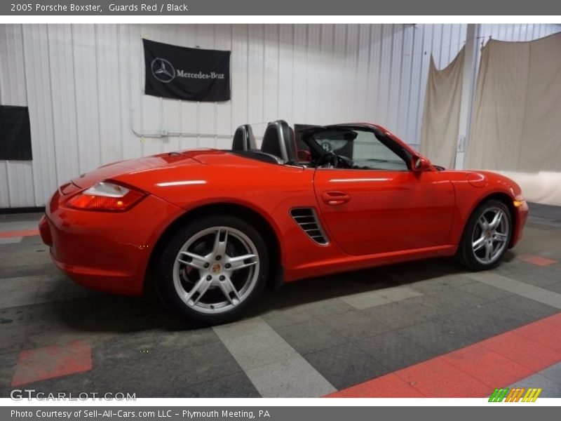 Guards Red / Black 2005 Porsche Boxster