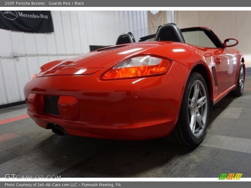 Guards Red / Black 2005 Porsche Boxster