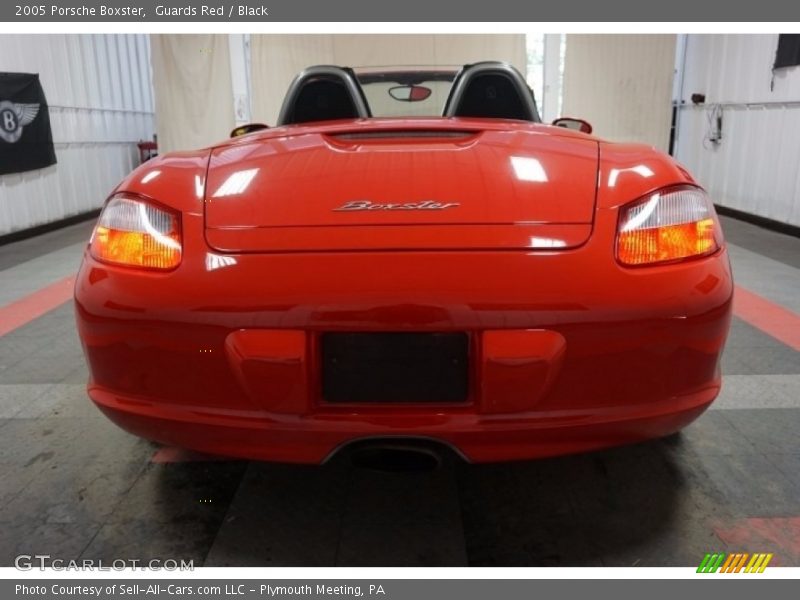 Guards Red / Black 2005 Porsche Boxster