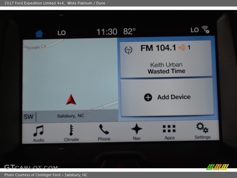 White Platinum / Dune 2017 Ford Expedition Limited 4x4