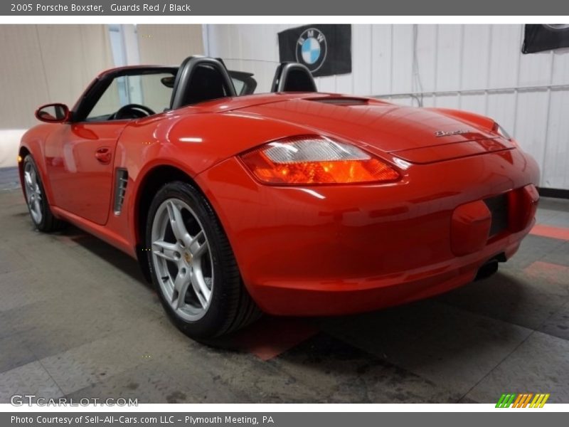 Guards Red / Black 2005 Porsche Boxster