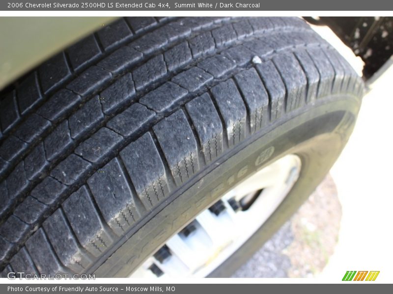 Summit White / Dark Charcoal 2006 Chevrolet Silverado 2500HD LS Extended Cab 4x4