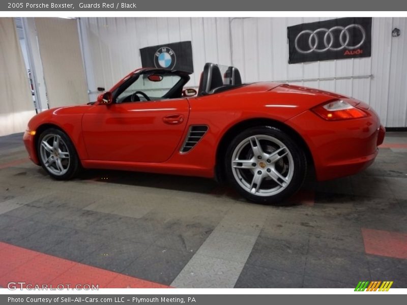 Guards Red / Black 2005 Porsche Boxster