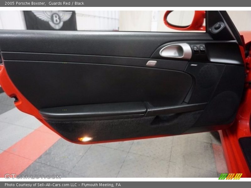Guards Red / Black 2005 Porsche Boxster