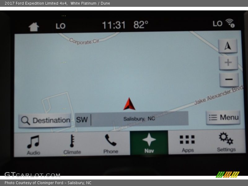 White Platinum / Dune 2017 Ford Expedition Limited 4x4