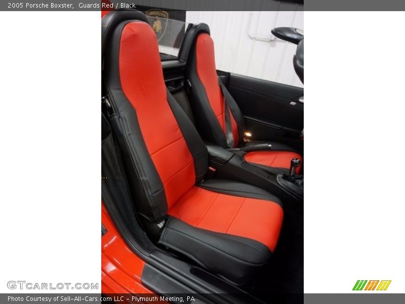 Guards Red / Black 2005 Porsche Boxster
