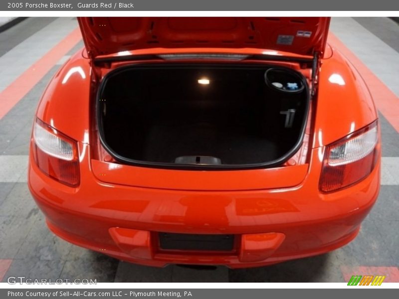 Guards Red / Black 2005 Porsche Boxster