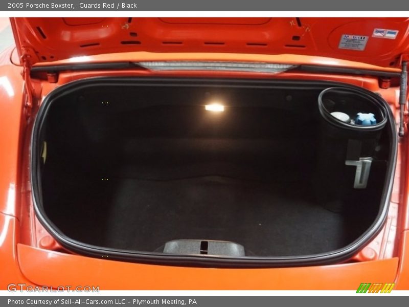Guards Red / Black 2005 Porsche Boxster