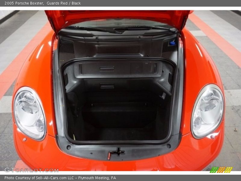 Guards Red / Black 2005 Porsche Boxster