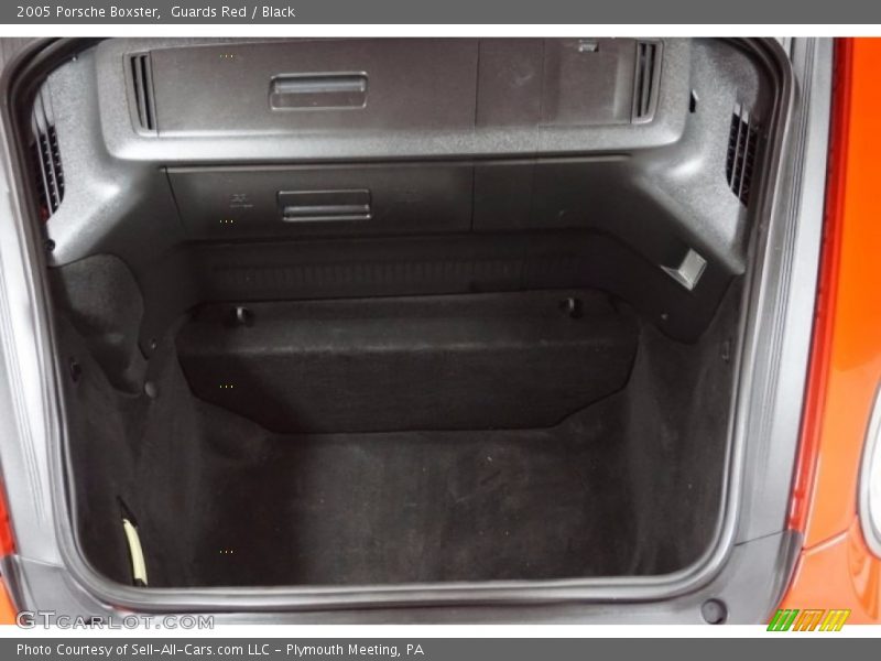 Guards Red / Black 2005 Porsche Boxster