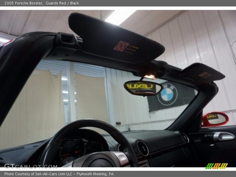 Guards Red / Black 2005 Porsche Boxster