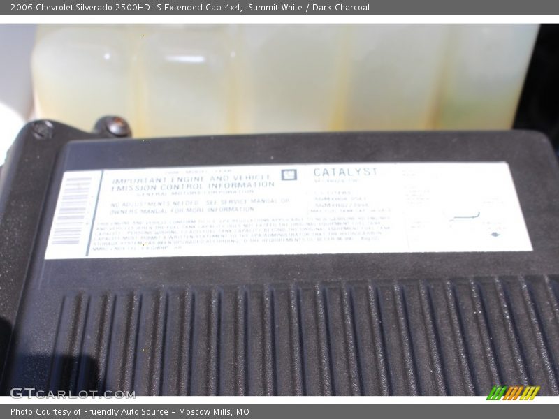 Summit White / Dark Charcoal 2006 Chevrolet Silverado 2500HD LS Extended Cab 4x4