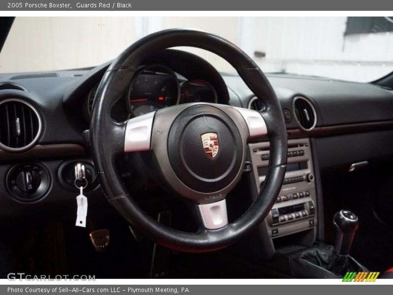 Guards Red / Black 2005 Porsche Boxster