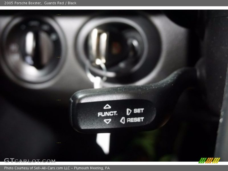 Guards Red / Black 2005 Porsche Boxster