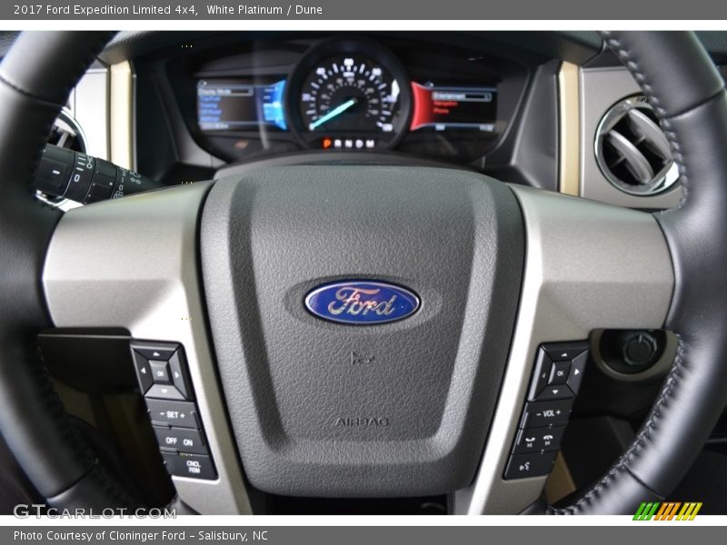 White Platinum / Dune 2017 Ford Expedition Limited 4x4
