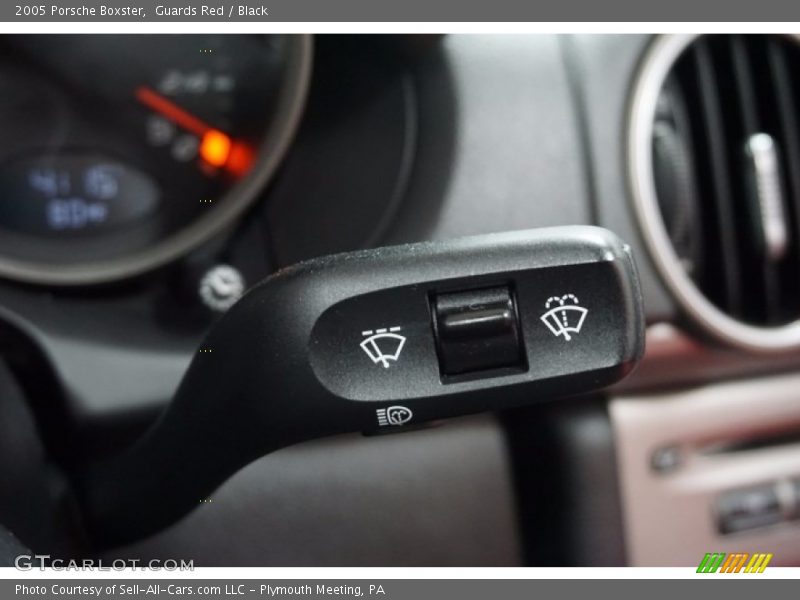 Guards Red / Black 2005 Porsche Boxster