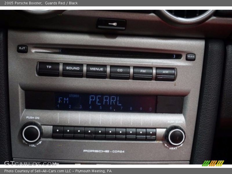 Guards Red / Black 2005 Porsche Boxster