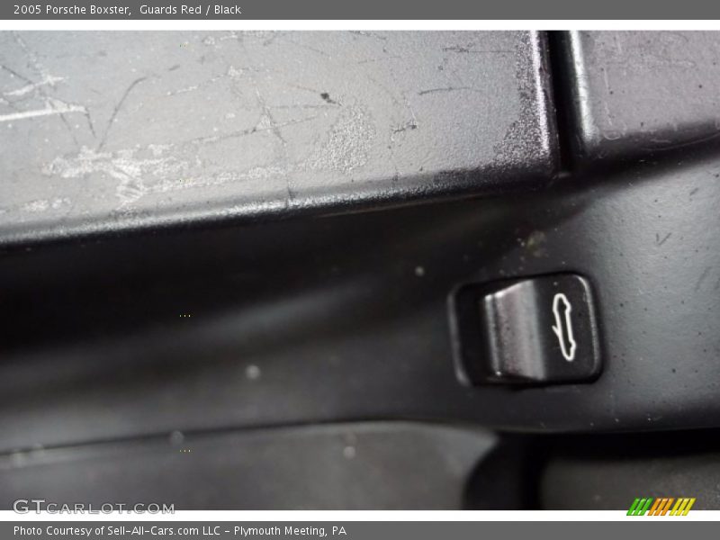 Guards Red / Black 2005 Porsche Boxster