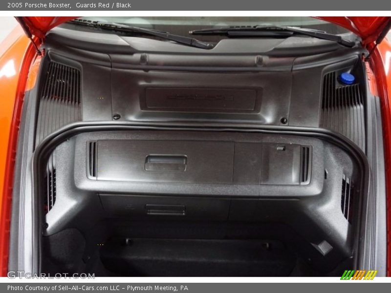 Guards Red / Black 2005 Porsche Boxster