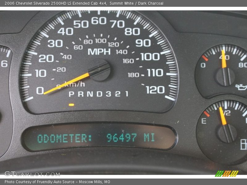 Summit White / Dark Charcoal 2006 Chevrolet Silverado 2500HD LS Extended Cab 4x4