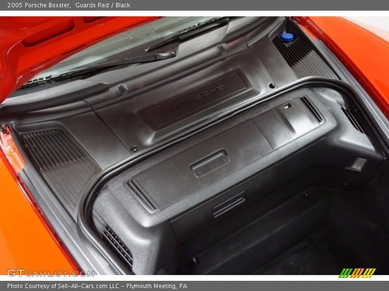 Guards Red / Black 2005 Porsche Boxster