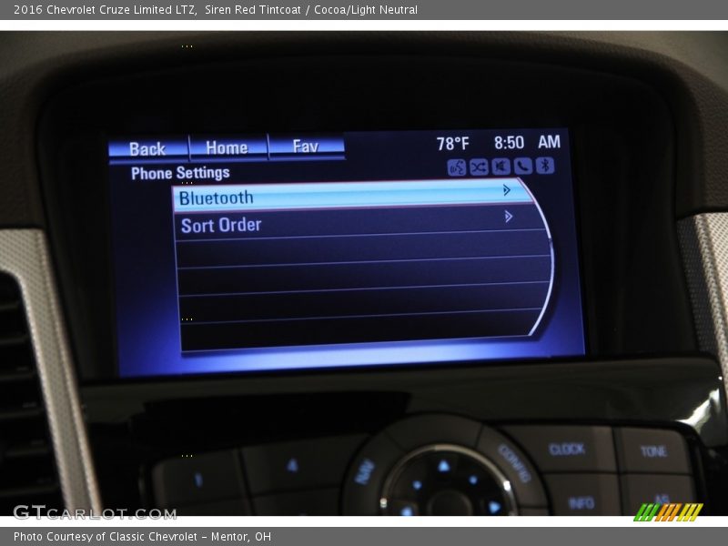 Siren Red Tintcoat / Cocoa/Light Neutral 2016 Chevrolet Cruze Limited LTZ