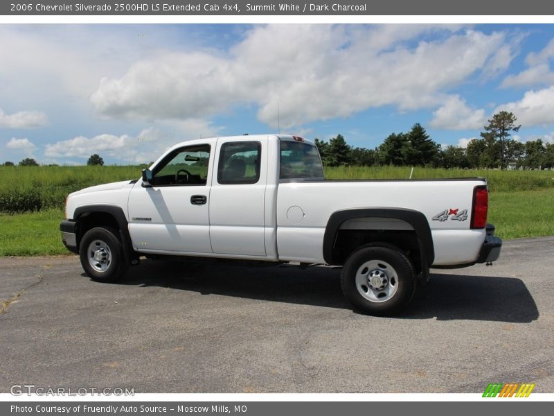 Summit White / Dark Charcoal 2006 Chevrolet Silverado 2500HD LS Extended Cab 4x4