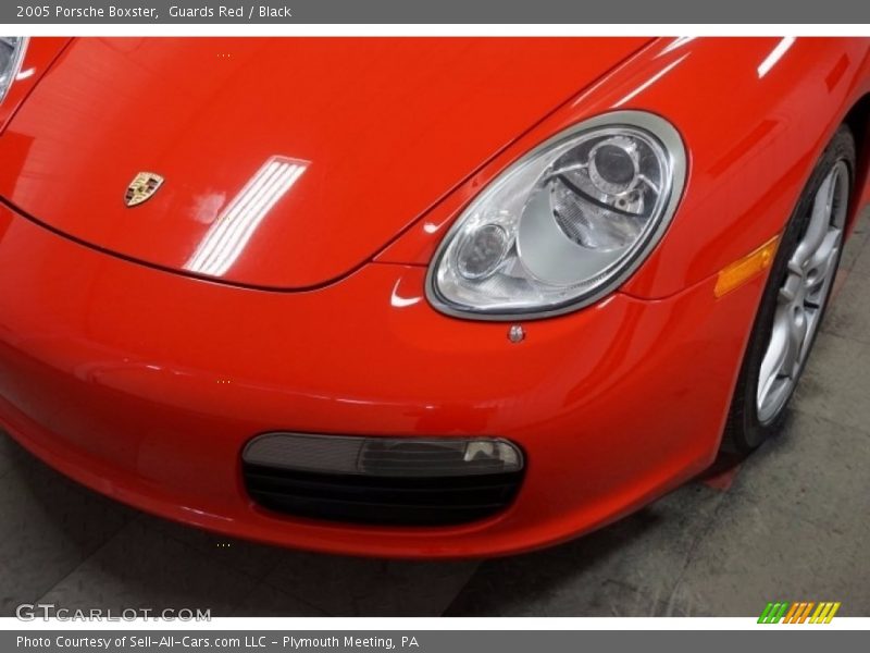 Guards Red / Black 2005 Porsche Boxster