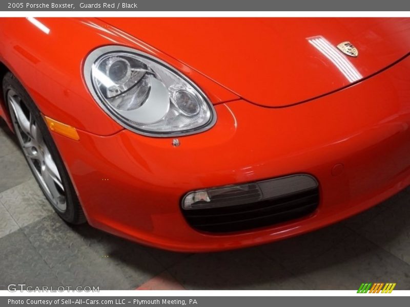 Guards Red / Black 2005 Porsche Boxster