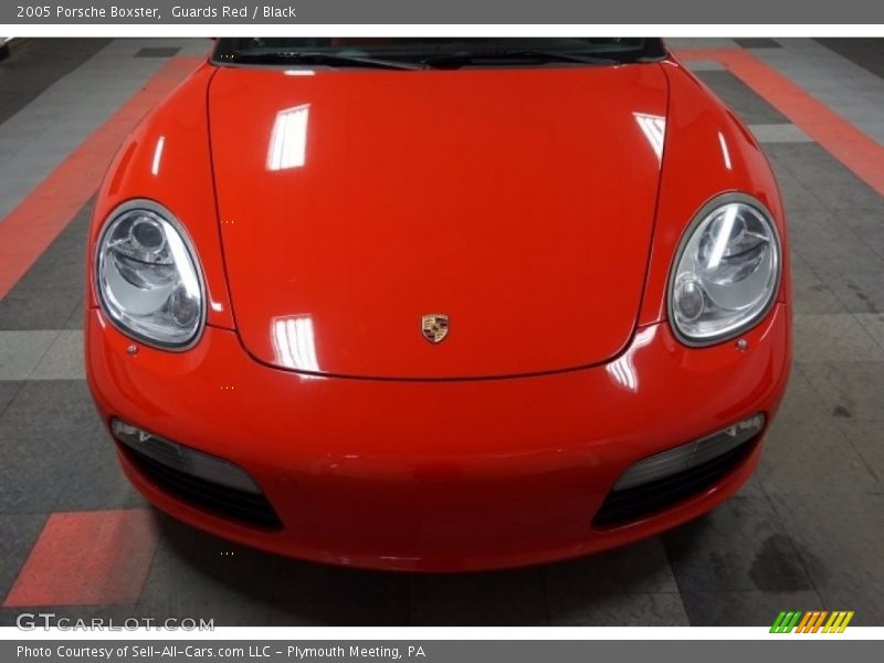 Guards Red / Black 2005 Porsche Boxster