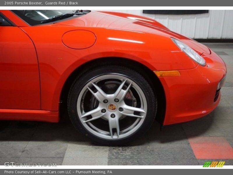 Guards Red / Black 2005 Porsche Boxster