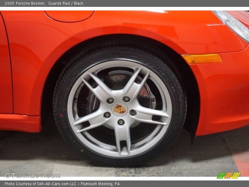 Guards Red / Black 2005 Porsche Boxster