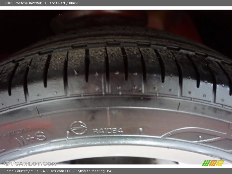 Guards Red / Black 2005 Porsche Boxster