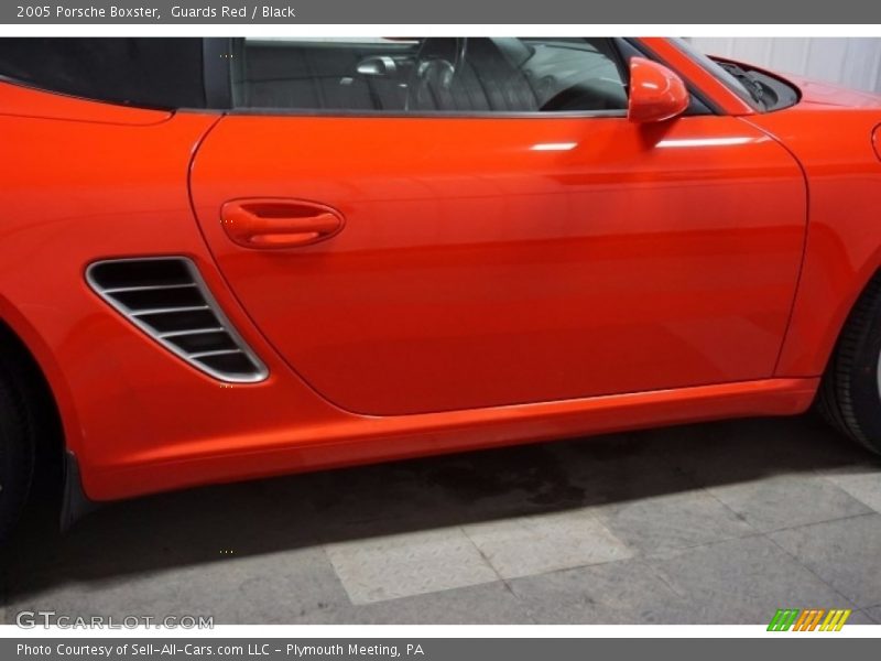 Guards Red / Black 2005 Porsche Boxster